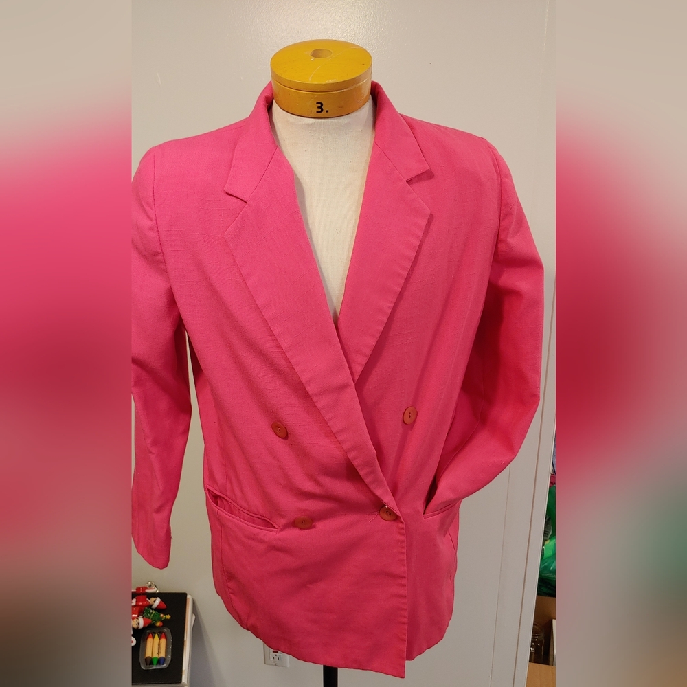Pink Blazer by Fundamental Things, Size 16